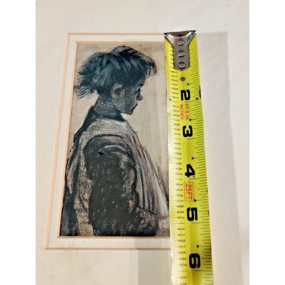 Young Girl In An Apron By Vincent Van Gogh Museum Of Fine Art Boston Print 2000' - Picture 4 of 7